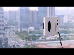 650mAh ব্যাটারি ক্যাপাসিটি রোবট উইন্ডো ক্লিনারের সাথে দক্ষ পরিষ্কারের পারফরম্যান্স